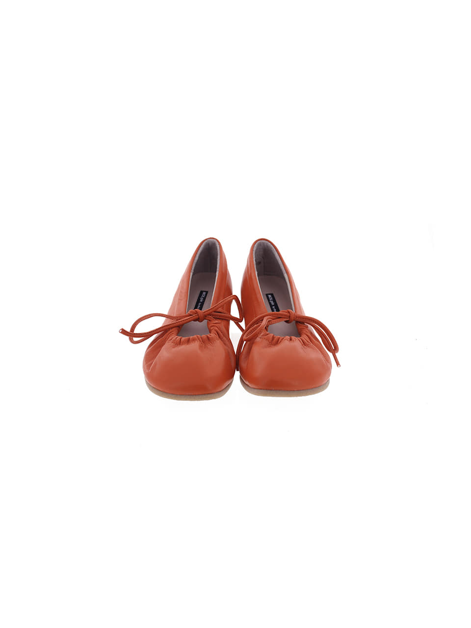 Ballerina flat shoes_orange