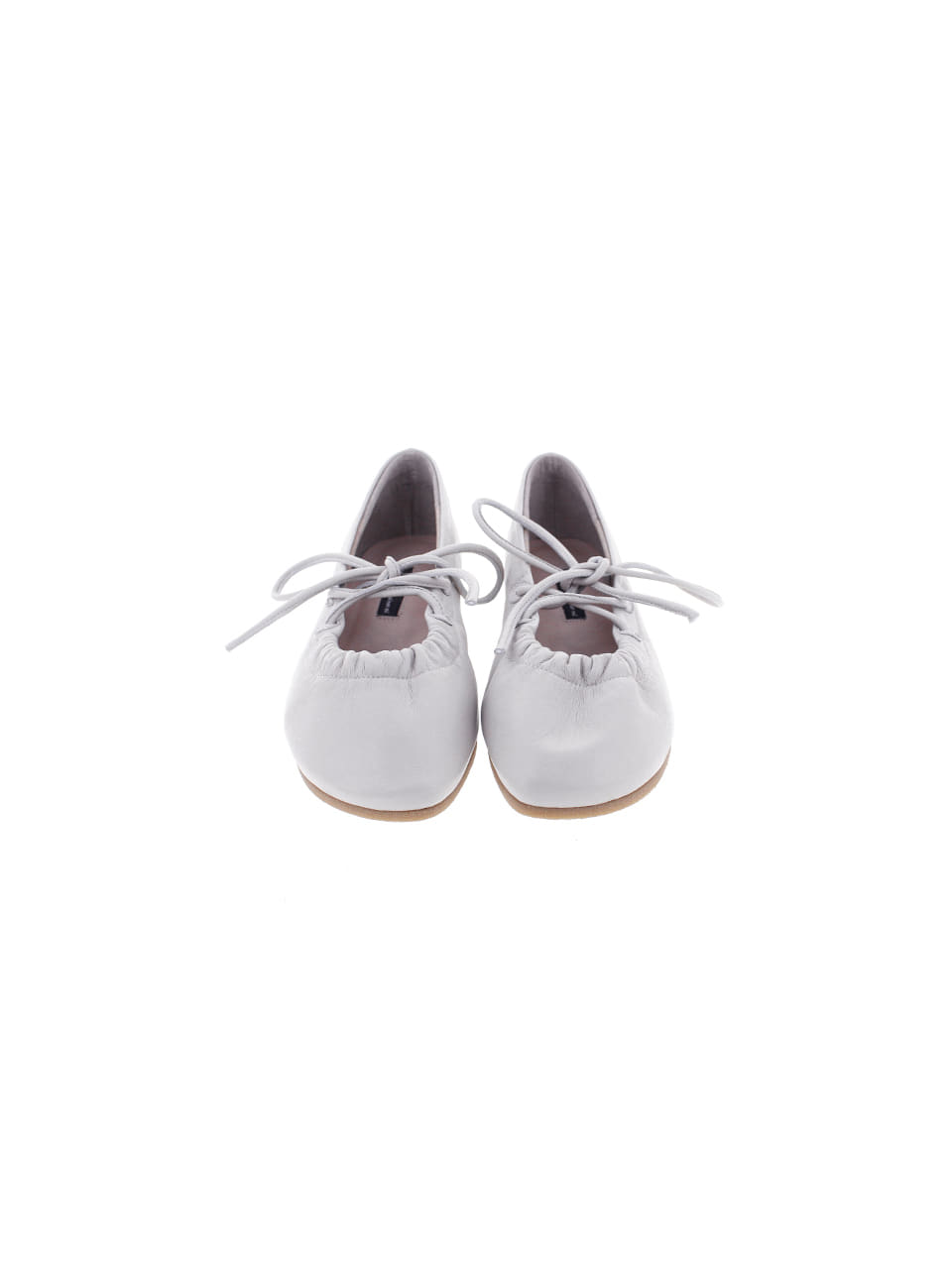 [스크래치샘플2차]Ballerina flat shoes_turn_ivory