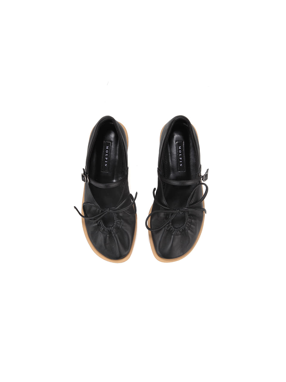 [스크래치샘플2차]Strap Ballerina Shoes_21535_black