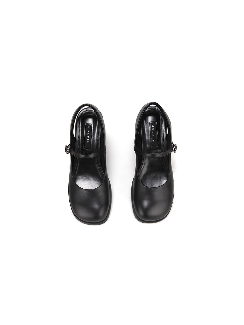Mary Backless Loafer_22009_black