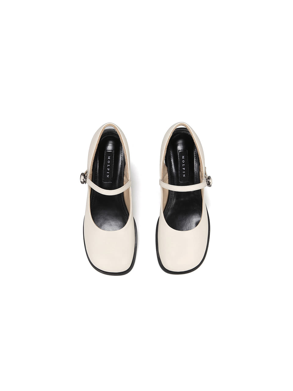 Mary Backless Loafer_22009_ivory