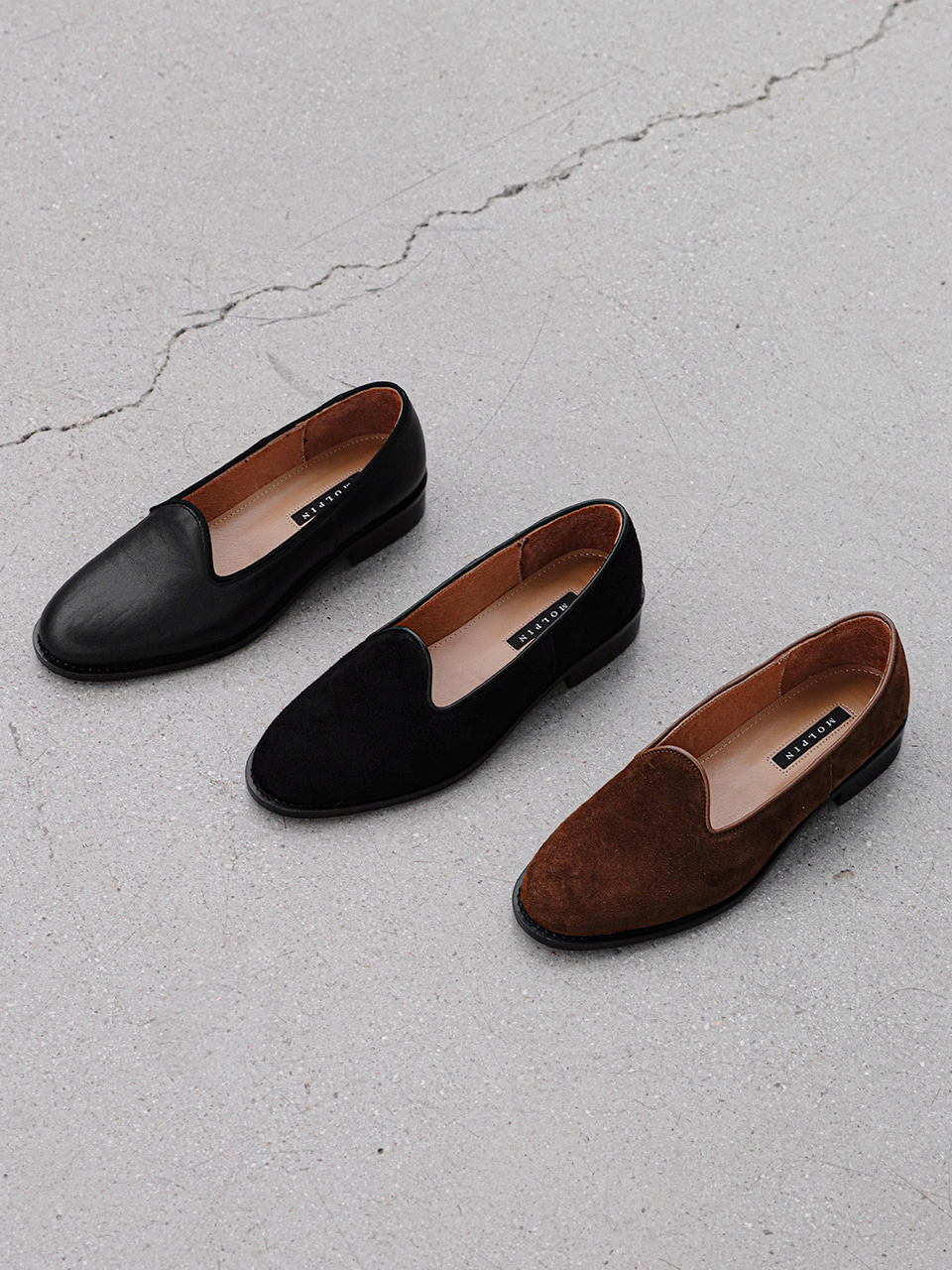 simple loafer_23552_leather black