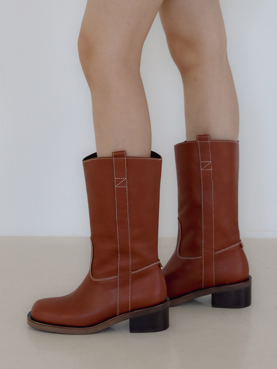 Mod middle boots_23529_brown